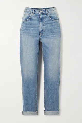 SLVRLAKE - Dakota High-rise Tapered Jeans - Blue