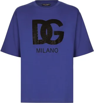 logo-print cotton T-shirt