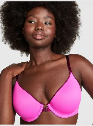 PINK Flip It Reversible Front-Close Bra