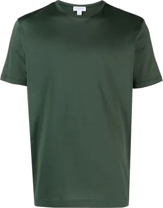 crew-neck cotton T-shirt