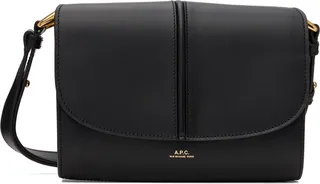 A.P.C. Black Small Betty Horizon Bag