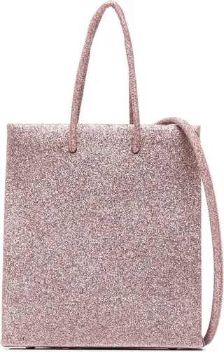 Glitter-Detail Tote Bag