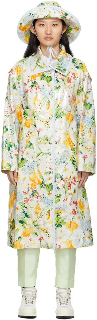 Moncler Genius 2 Moncler 1952 Multicolor Yulen Trench Coat