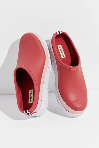 Hunter Speckle Sole Play Clogs by Hunter at Free People