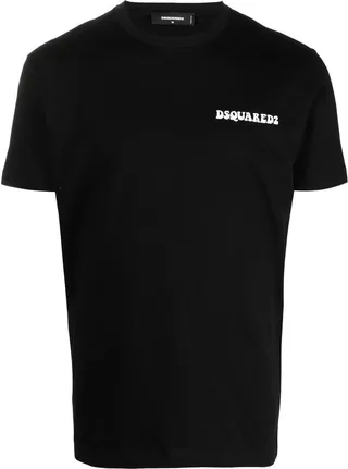logo-print cotton T-shirt