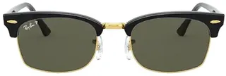 Ray-Ban Clubmaster Square Frame Polarised Sunglasses