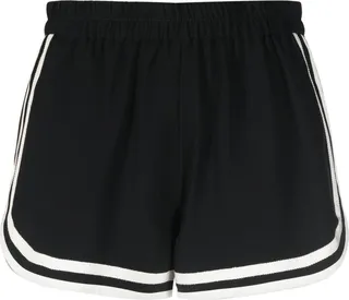 Ribbon-Trim Mini Shorts