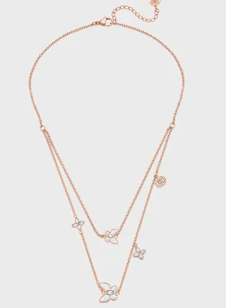 Chain Detail Layered Necklace