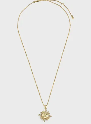Delest: Sun Moon Crystal Necklace