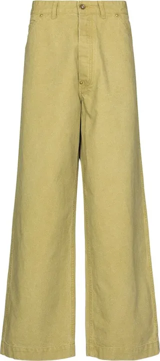 High-Waist Wide-Leg Trousers