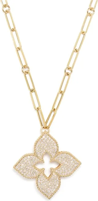 18kt yellow gold Venetian Princess diamond necklace