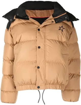 Rear Logo-Print Jacket