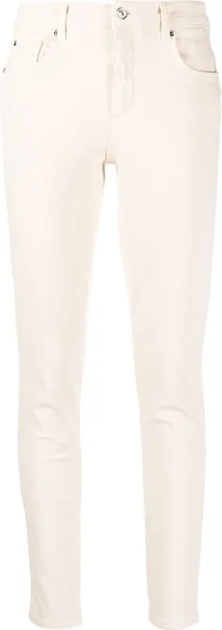 Slim-Fit Mid-Rise Jeans