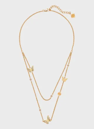 Chain Detail Layered Necklace