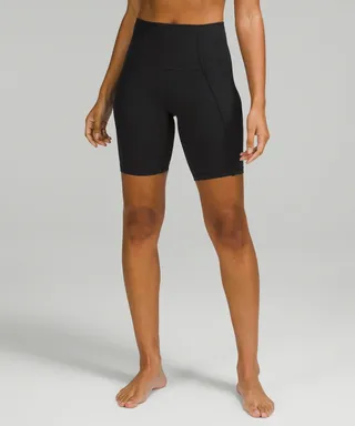 lululemon Align™ Ribbed Panel High-Rise Shorts 8"