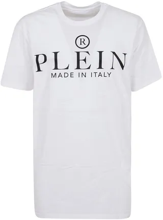 Philipp Plein Logo-Print Crewneck T-Shirt