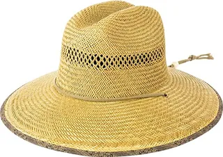 San Diego Hat Company Straw Vented Lifeguard (Natural) Caps