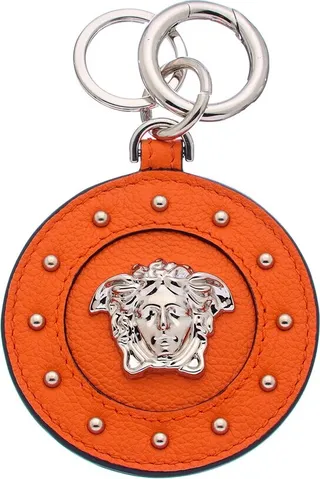 Versace Medusa Leather Keyring