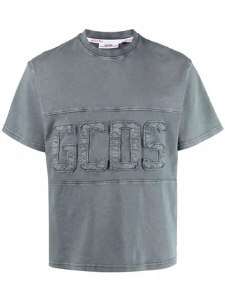 logo-patch short-sleeve T-shirt