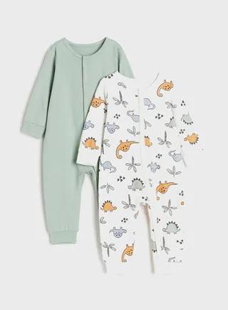 Infant 2 Pack Assorted Onesies