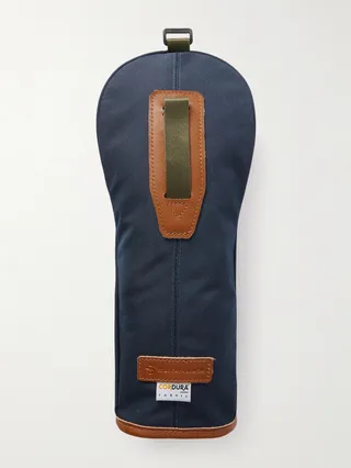 Leather-Trimmed CORDURA® and Mesh Golf Headcover