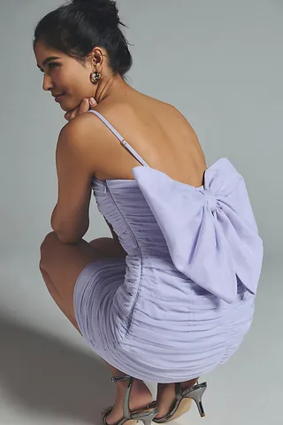 Hutch Ruched Tulle Dress Assorted