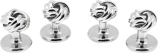 Reorder Tuxedo Knot Studs