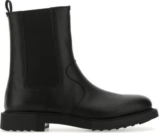 Salvatore Ferragamo Round-Toe Chelsea Boots