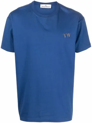 embroidered-logo organic-cotton T-Shirt