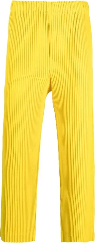 Pleated Tapered Trousers