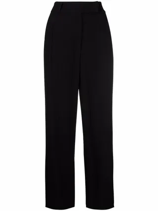High-Waist Tailored Trousers