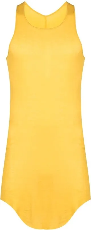 Ribbed Long-Length Tank Top