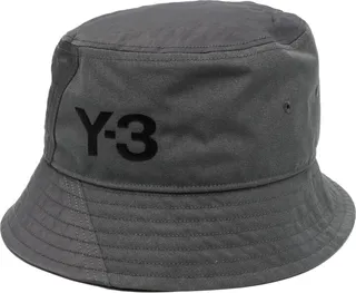 Logo-Print Panelled Bucket Hat