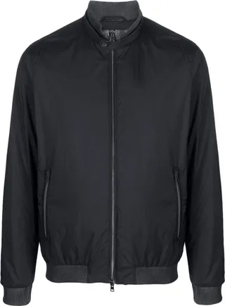 Zip-Fastening Bomber Jacket
