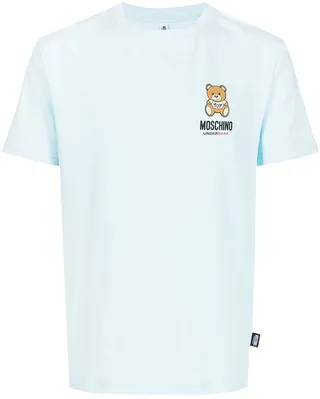 logo-print lounge T-shirt