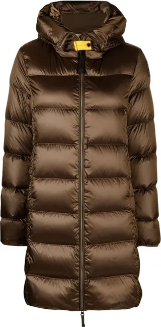 Hooded Zip-Up Puffer Coat