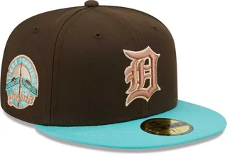 Men's New Era Brown and Mint Detroit Tigers Walnut Mint 59FIFTY Fitted Hat