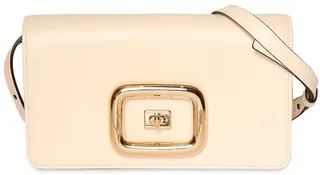Mini Viv' Choc leather shoulder bag