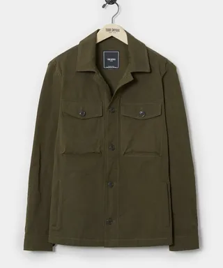 Lightweight CPO Shirt Jacket in Olive