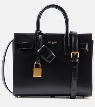 Sac De Jour Nano leather tote