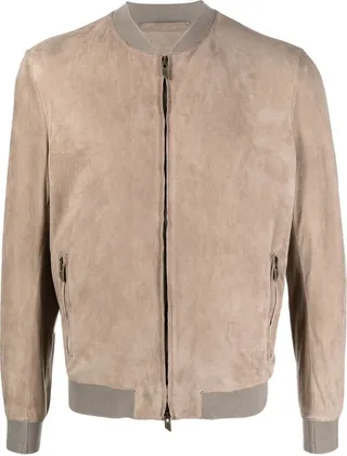 Sheepskin Bomber Jacket