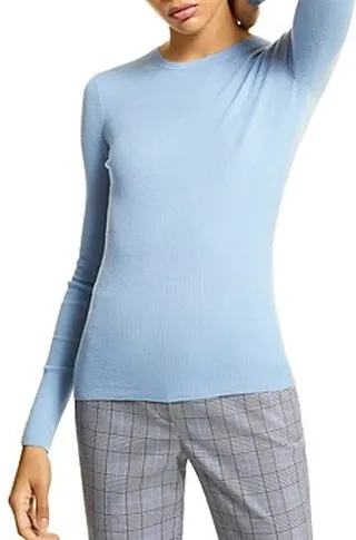 Michael Kors Collection Cashmere Hutton Rib Top