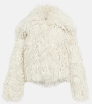 Faux fur jacket