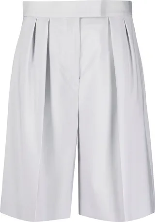 Tailored Knee-Length Shorts