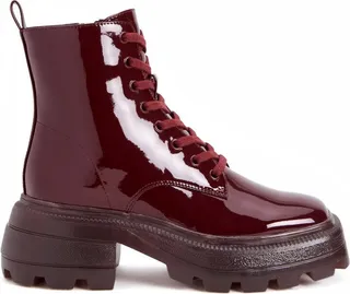 Katy Perry The Geli Combat Boot - Burgundy