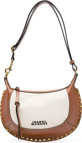 ISABEL MARANT- Oskan Canvas Shoulder Bag