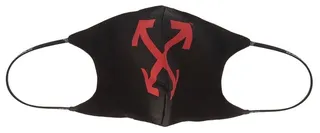 Off-White Arrow Print Face Mask