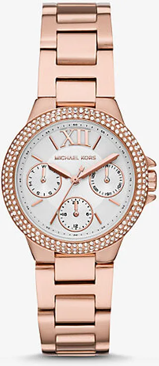 Mini Camille Pavé Rose Gold-Tone Watch