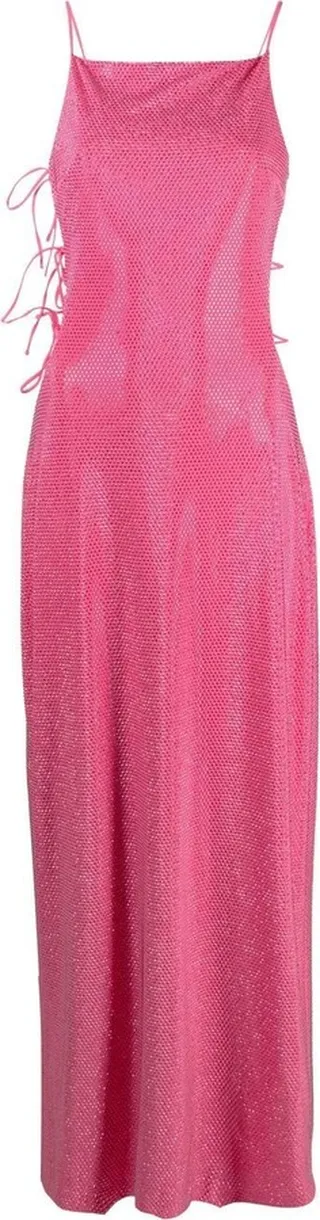 Crystal-Embellished Cami Dress