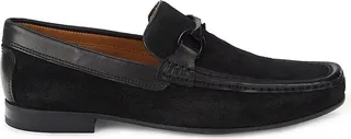 Suede Bit Loafers